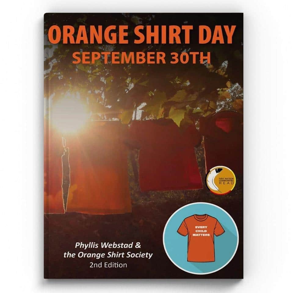 Cover of the Phyllis Webstad’s Orange Shirt Day book