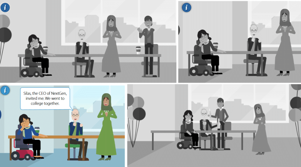 Graphic novel design concepts